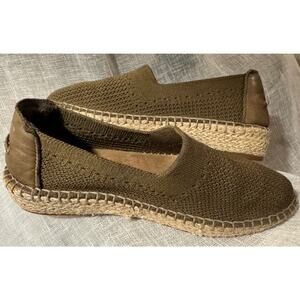Cole Haan Olive Green Espadrille Sneakers